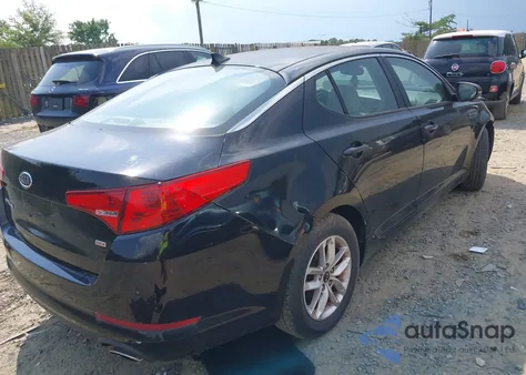 2011 Kia Optima Lx из США, поврежденный, VIN KNAGM4A77B5175273